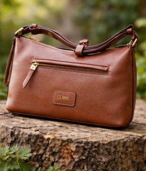 Bolsa Feminina Classe Tiracolo – Couro Sintético Premium
