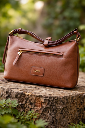 Bolsa Feminina Classe Tiracolo – Couro Sintético Premium